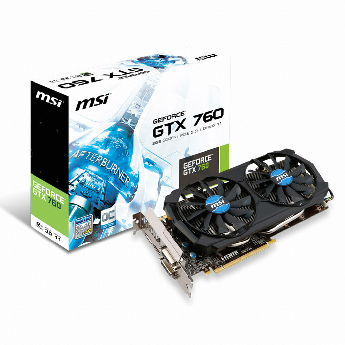 MSI 지포스 GTX760 블랙 아머 X2 OC D5 2GB 반석전자