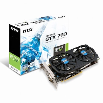 MSI 지포스 <b>GTX</b><b>760</b> 블랙 아머 X2 OC D5 2GB 반석전자