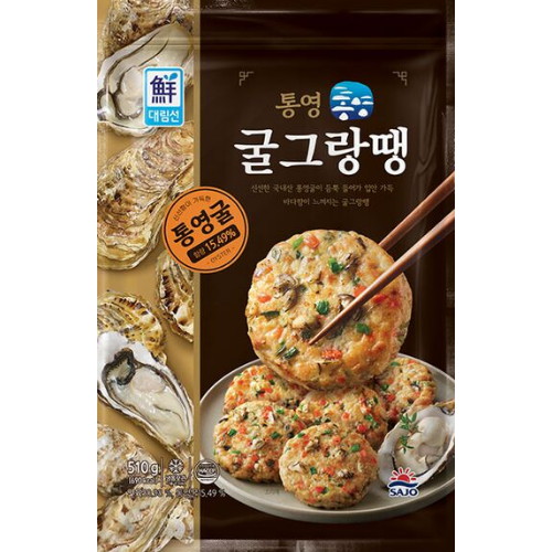 사조대림 대림선 통영 굴그랑땡 510g (2개)_이미지