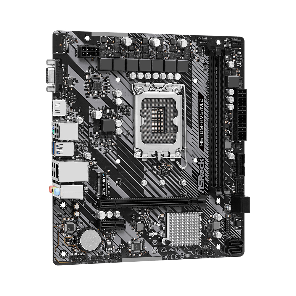 ASRock H610M-HVS M.2 R2.0 D4 대원씨티에스 (벌크)_이미지