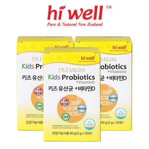 하이웰 키즈 유산균+비타민D 2g 30포