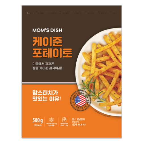 맘스터치 케이준 포테이토 500g (2개)_이미지