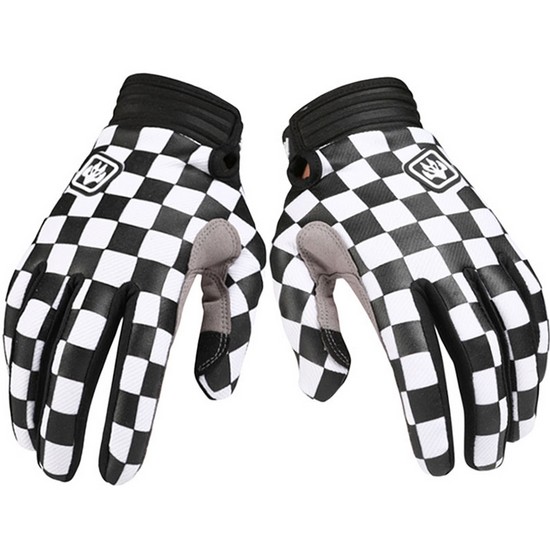 패스트구스 바이크 어반 클래식 체커보드 화이트 글러브_이미지