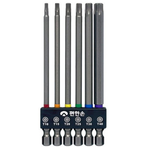 편한손 홀형 별 비트 6종 세트 TBSH6-110