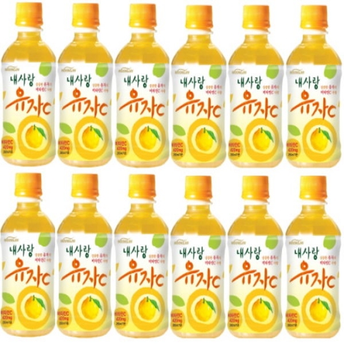 웅진식품 내사랑 유자C 280ml (12개)_이미지