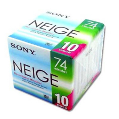 SONY MD NEIGE 팩 10장