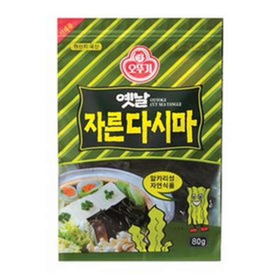 오뚜기 옛날 자른 다시마 80g (6개)_이미지