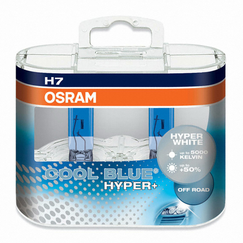 오스람 쿨 블루 하이퍼 플러스 2개 (H7, 55W)
