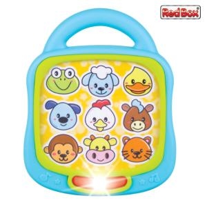 레드박스 동물울음소리 터치패드 612R25605-1 신생아완구 멜로디완구