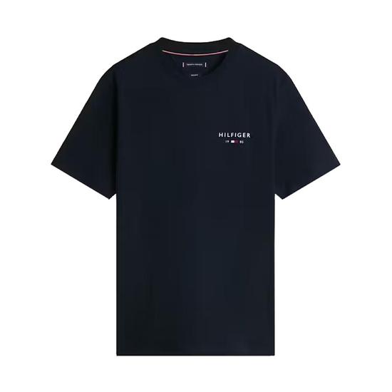타미힐피거 브랜드 러브 스몰 HILFIGER TEE MW0MW41456DW5 T_이미지