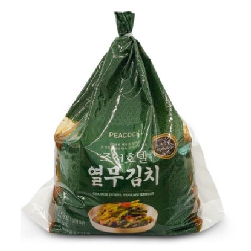 이마트 피코크 조선호텔 열무김치 1.5kg (1개)