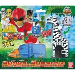 반다이 파워레인저 애니멀포스 큐브 지브라