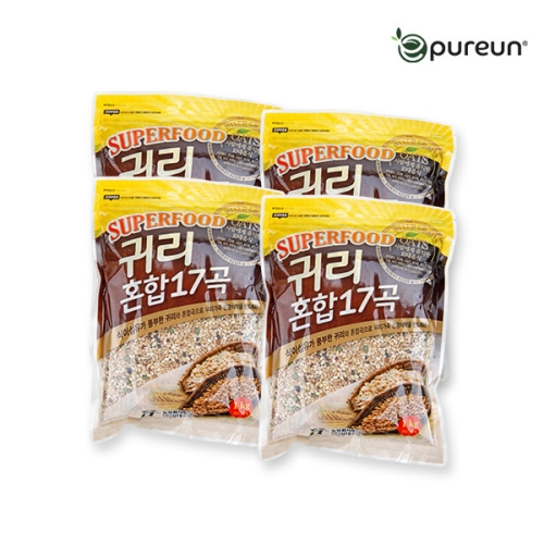 이쌀이다 이잡곡이다 귀리혼합 17곡 1kg x 4봉_이미지