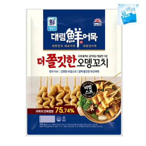 사조대림 대림선 더 쫄깃한 오뎅꼬치 324g (1개)_이미지