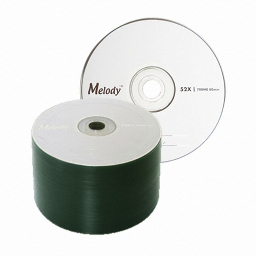 멜로디 CD-R 700MB 52x 벌크 (50장)