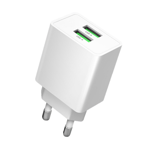 쿠팡 홈플래닛 10W 2포트 충전기 XY-5V2A2USB (1개)_이미지