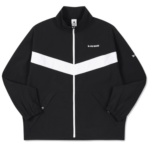 르꼬끄 르 코트 홑겹 쉐브론 자켓 QO123TJK31