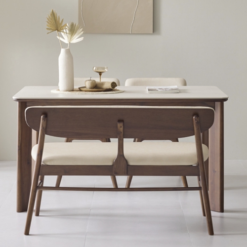 노바 유칼립투스 원목 포세린 세라믹 식탁 1600