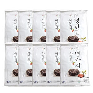 자연향기 하동녹차 명란 전장김 30g (10개)_이미지
