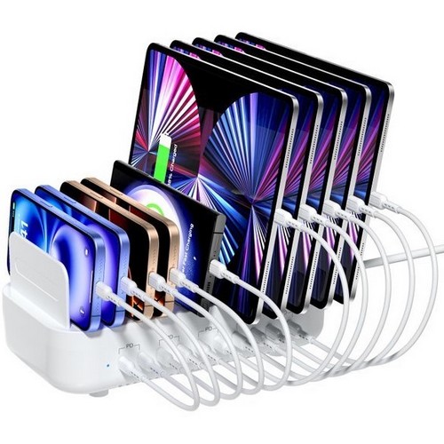 SooPii PD PPS 100W 10포트 GaN 접지형 충전기 CS101_이미지