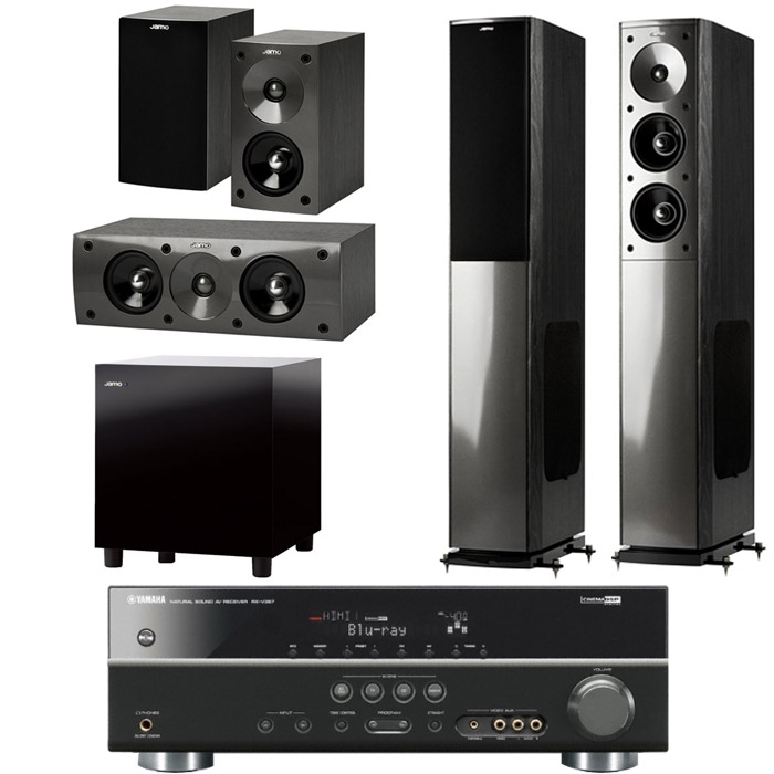 야모 S606 5.1채널 + 야마하 AV리시버
