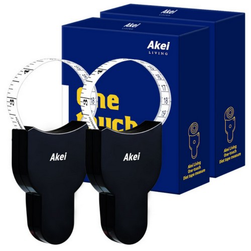 스킨팜 아케이리빙 원터치 다이어트 줄자 (2개)_이미지