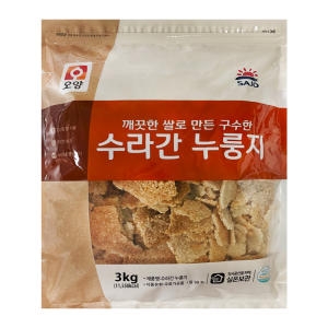 사조오양 수라간 <b>누룽지</b> <b>3kg</b>