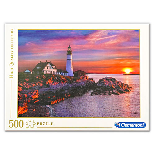 코리아보드게임즈 클레멘토니 노을지는 포틀랜드 등대 C35049 (500P)