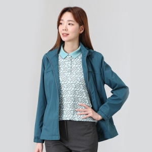 PAT 여성 베이직 후드탈착 점퍼_1J61332 다크터콰이즈_1J61332.842 110 110 다크터콰이즈_1J61332.842_이미지