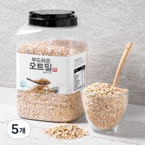 대구농산 부드러운 오트밀 2.5kg (5개)