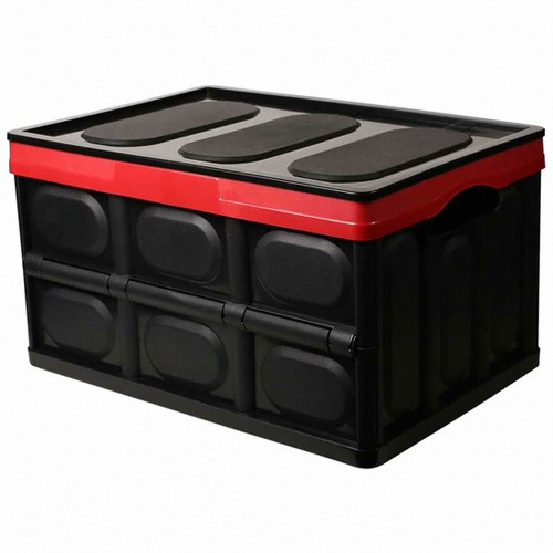 엑스오토 엑스핏 접이식 하드케이스M 트렁크정리함 28L (1개)_이미지