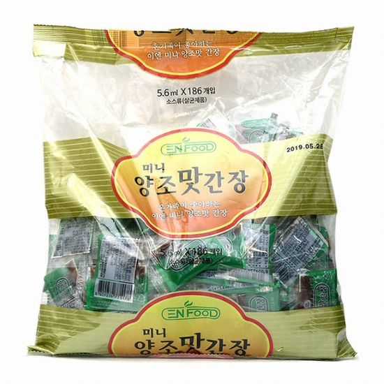  이엔푸드 미니 양조맛간장 5.6ml [185개]