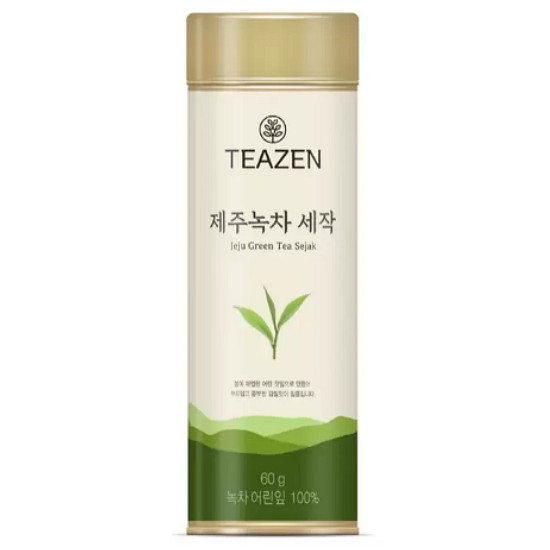 티젠 제주녹차 세작 60g (1개)