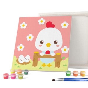 아이러브페인팅 DIY 캔버스형 그림그리기 12간지 닭_이미지