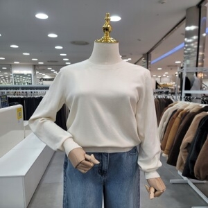 리스트 베이직 라운드넥 니트 풀오버-TSKPOQ52510 31098_TSKPOQ52510