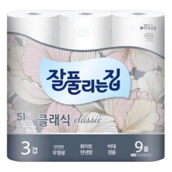 <b>잘</b><b>풀리는</b><b>집</b> 클래식 27m (9롤)