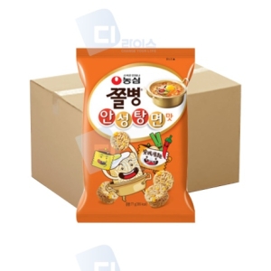 농심 쫄병 안성탕면맛 77g (60개)