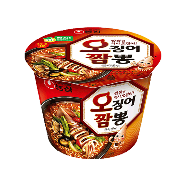 농심 오징어짬뽕 큰사발 115g (5개)_이미지