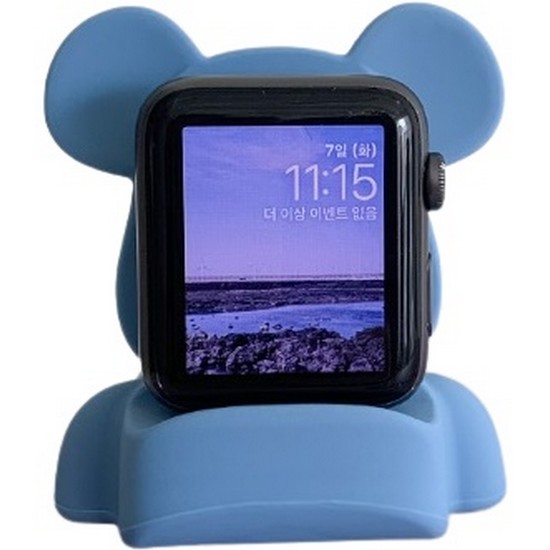 애플워치 곰돌이 충전 거치대