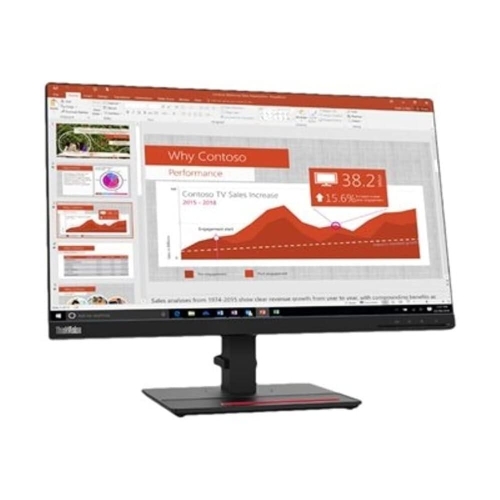 ThinkVision T24i-20 23.8인치 풀 HD WLED LCD 모니터 169 레이븐 블랙