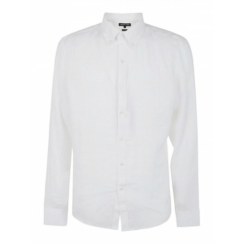 마이클코어스 남성 티셔츠 린넨 CS4400H4YT100 화이트 /8