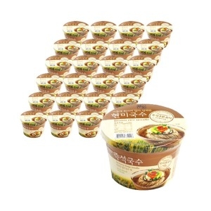 큰바위식품 현미즉석국수 멸치국수 맛 92g (24개)_이미지