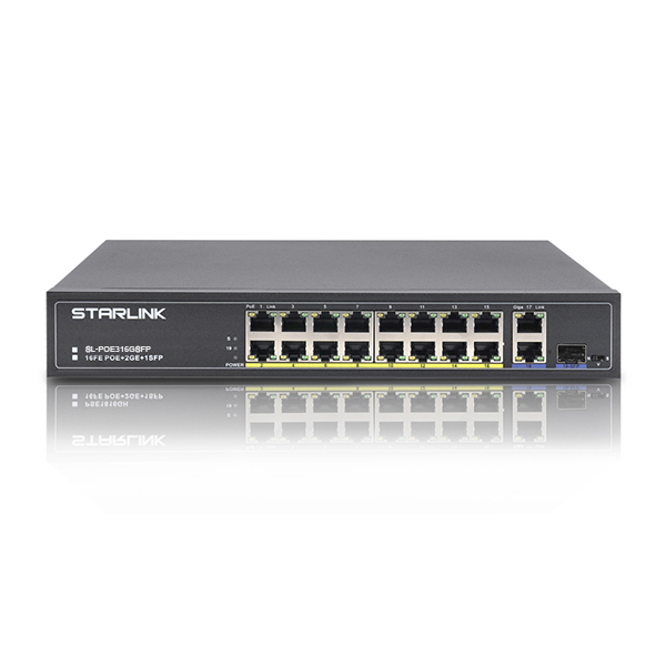 유비큐넷 STARLINK SL-POE316GSFP 스위칭허브