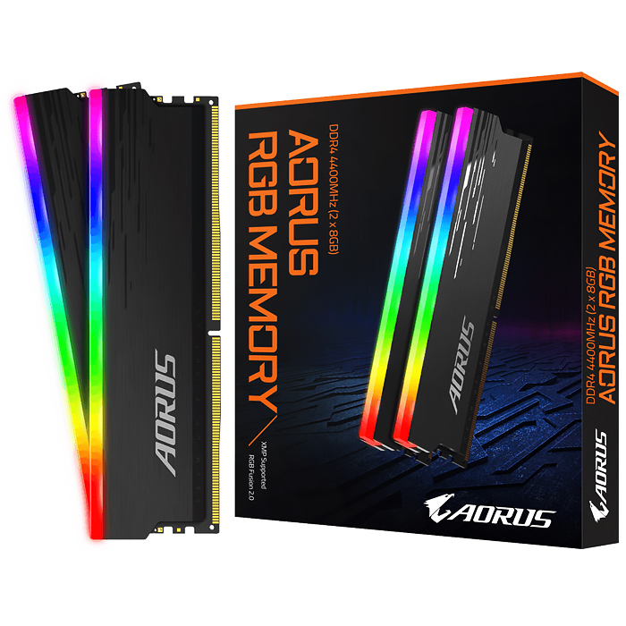GIGABYTE AORUS DDR4-4400 CL19 RGB Memory 패키지 제이씨현 (16GB(8Gx2))_이미지