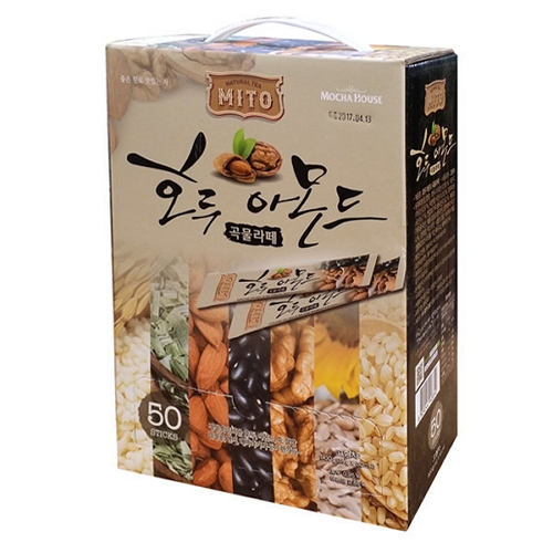 미토 호두 아몬드 곡물라떼 50T (1개)