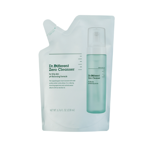 닥터디퍼런트 폼클렌징 제로클렌저 리필 지성 200ml