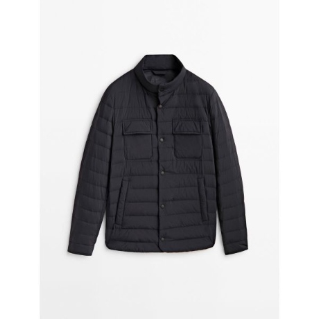 마시모두띠 남성 다운 페더 필링 라이트웨이트 패딩 자켓 03400201401