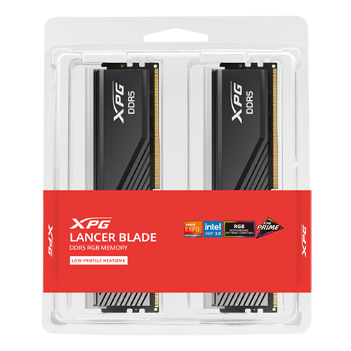 ADATA DDR5-6000 CL28 LANCER BLADE RGB 블랙 패키지 파인인포 (32GB(16Gx2))_이미지