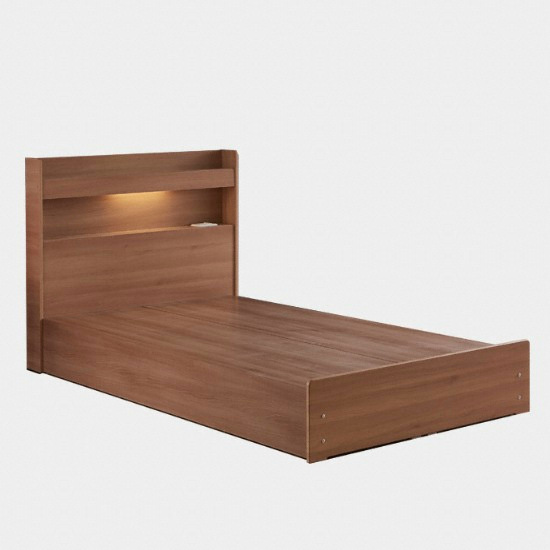 지벤 블리스 모던 B형 LED침대 Q (매트별도)_이미지