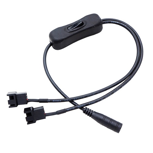 EVERCOOL COOLMARKER CM-PWM Y to 스위치 잭 케이블 (0.41m)_이미지